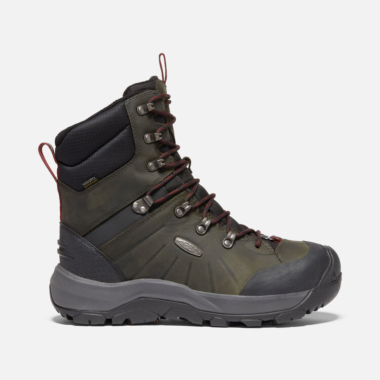 KEEN MEN'S REVEL IV HIGH POLAR BOOT | MAGNET/RED
