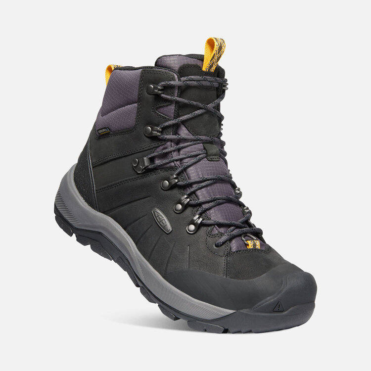 KEEN MEN'S REVEL IV POLAR MID | BLACK/MAGNET