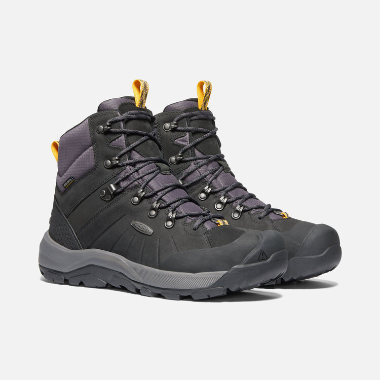 KEEN MEN'S REVEL IV POLAR MID | BLACK/MAGNET