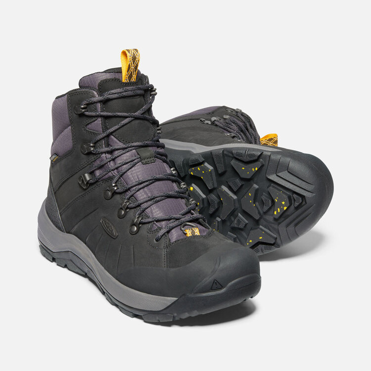 KEEN MEN'S REVEL IV POLAR MID | BLACK/MAGNET