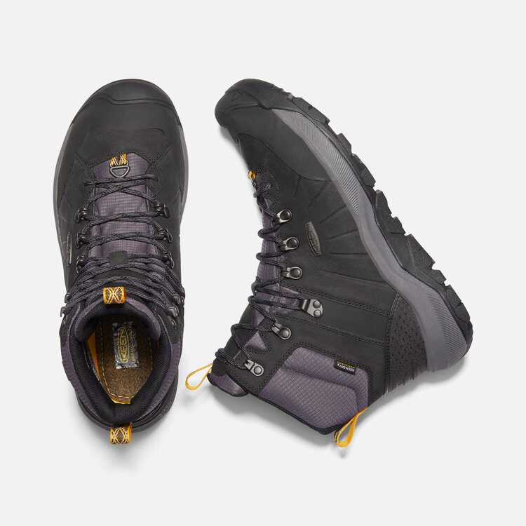 KEEN MEN'S REVEL IV POLAR MID | BLACK/MAGNET