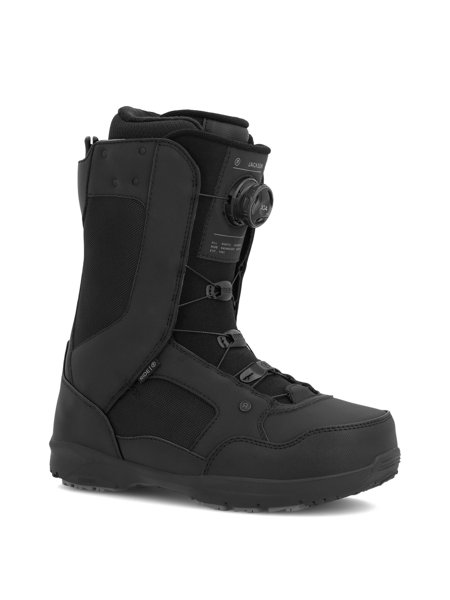RIDE JACKSON SNOWBOARD BOOTS - BLACK - Gerick Sports