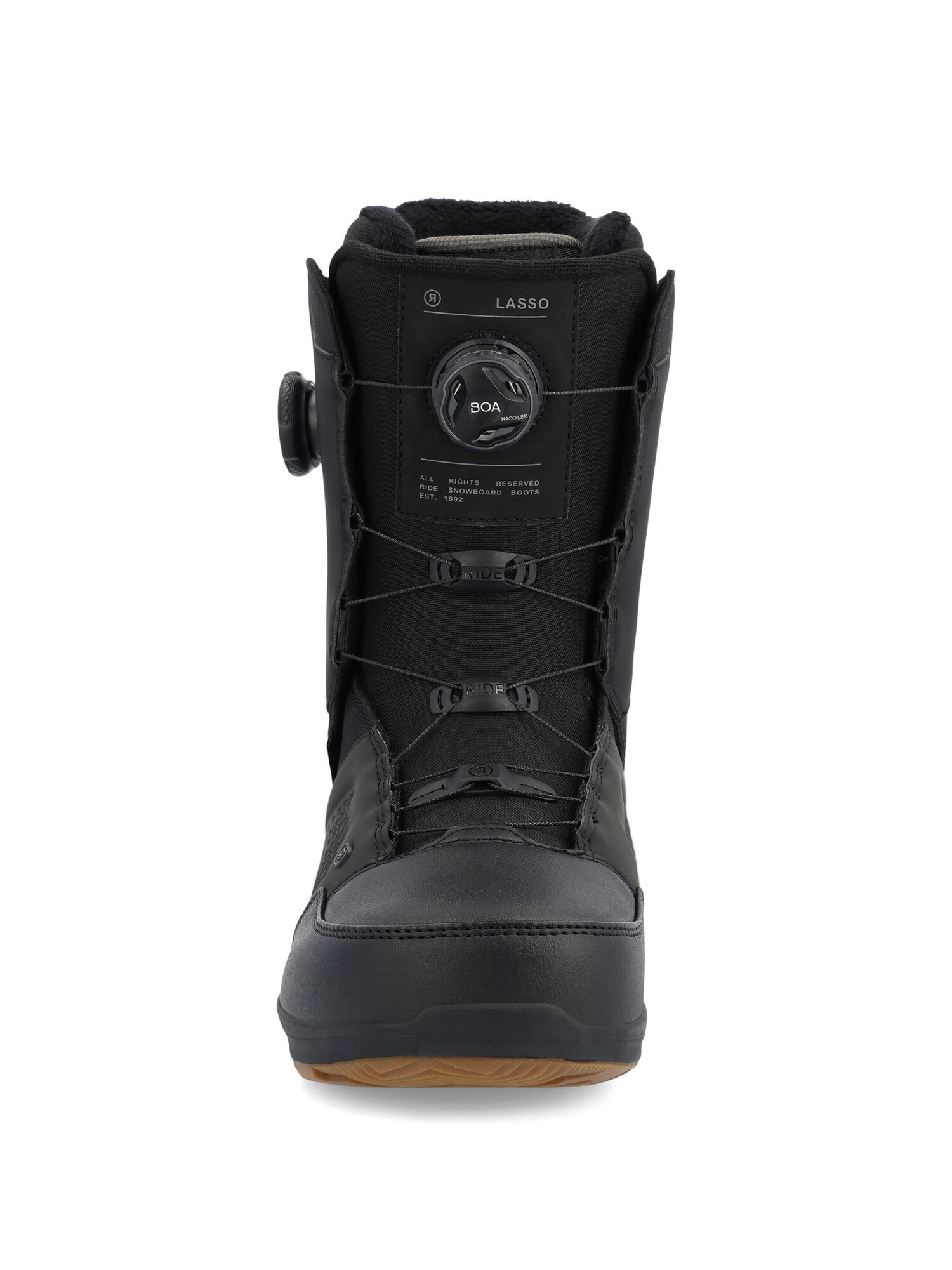 RIDE LASSO SNOWBOARD BOOTS - BLACK - Gerick Sports