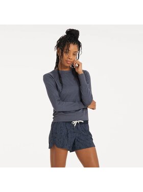 VUORI WOMEN'S DAYDREAM CREW | AZURE HEATHER