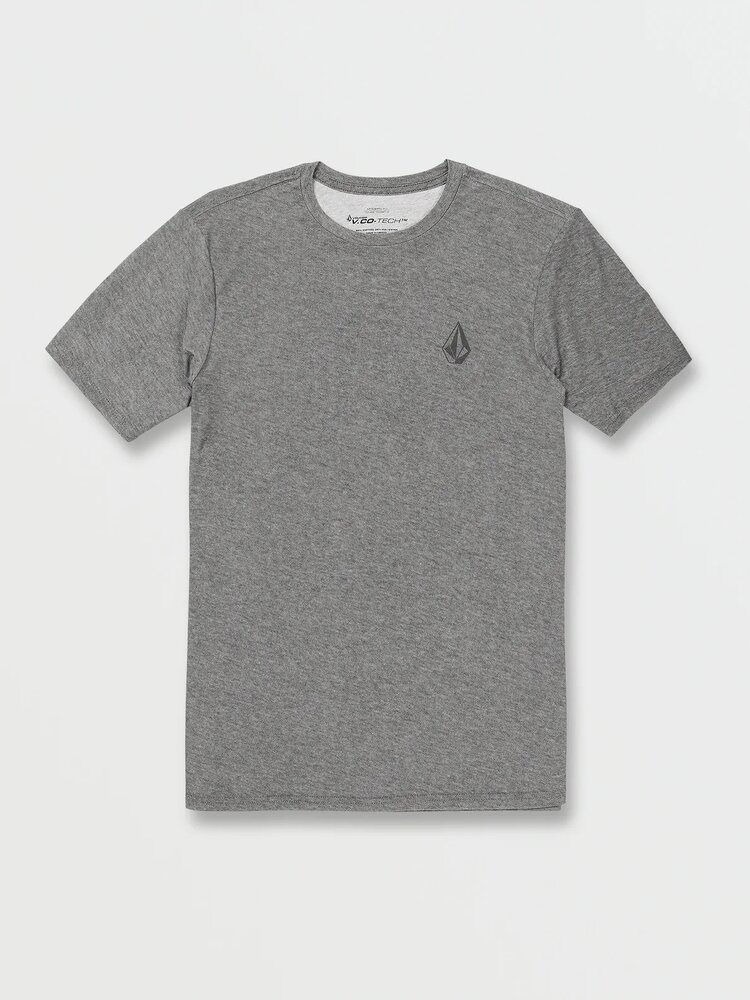 VOLCOM STONE TECH S/S TEE | CHARCOAL HEATHER