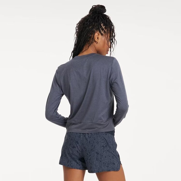 VUORI WOMEN'S DAYDREAM CREW | AZURE HEATHER