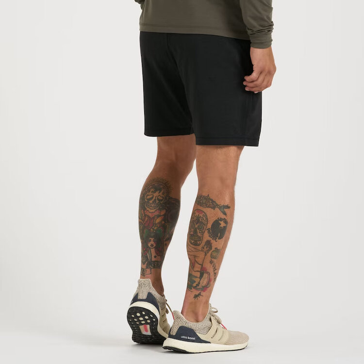 VUORI MEN'S PONTO SHORT | BLACK HEATHER