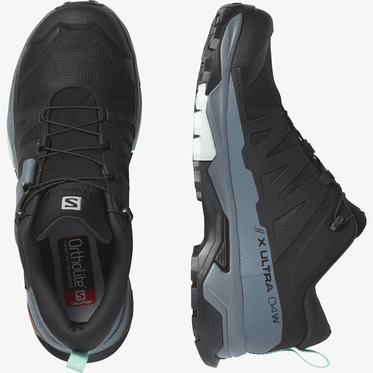 SALOMON WOMEN'S X ULTRA 4 GTX | BLACK/STORMWEATHER/OPAL