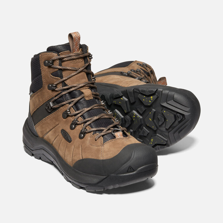 KEEN MEN'S REVEL IV MID POLAR | DARK EARTH/CARAMEL