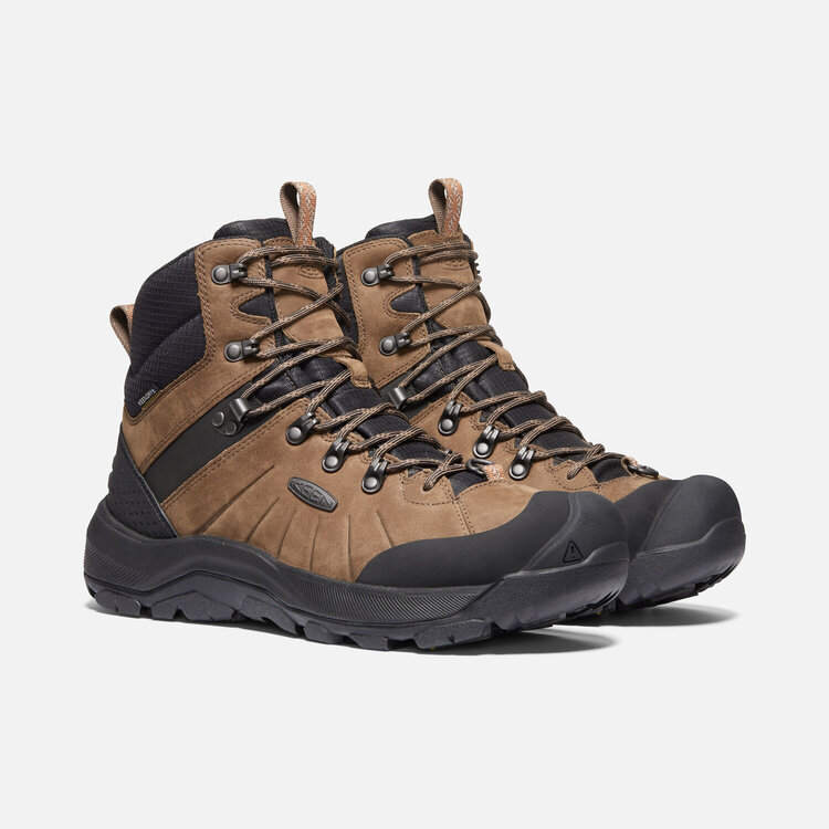KEEN MEN'S REVEL IV MID POLAR | DARK EARTH/CARAMEL