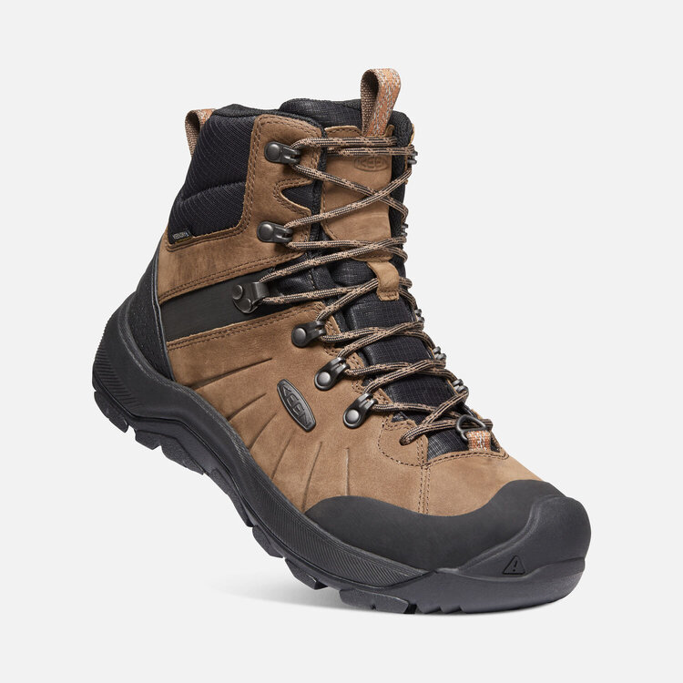 KEEN MEN'S REVEL IV MID POLAR | DARK EARTH/CARAMEL