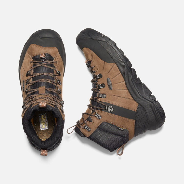 KEEN MEN'S REVEL IV MID POLAR | DARK EARTH/CARAMEL