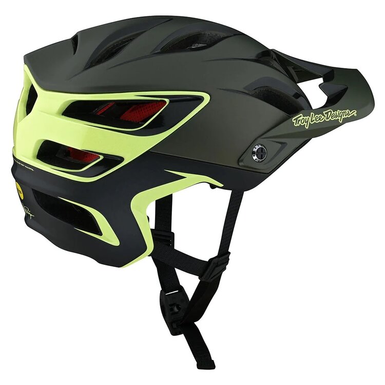 TROY LEE A3 MIPS HELMET | UNO GLASS GREEN