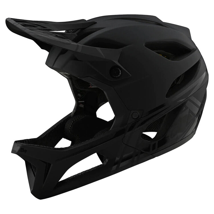 TROY LEE STAGE MIPS HELMET | STEALTH MIDNIGHT