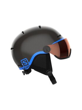 SALOMON GROM VISOR KIDS HELMET | BLACK