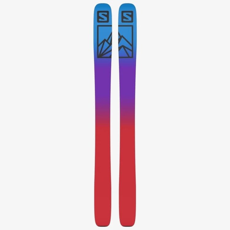 SALOMON QST BLANK SKIS | ILLUSION BLUE/RED/PRO BLUE 2023