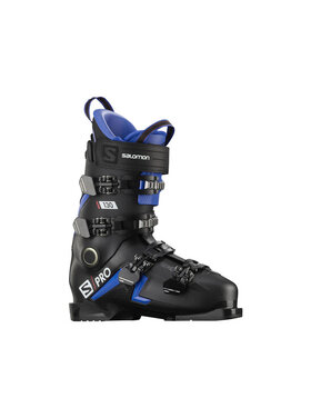 SALOMON S/PRO 130 BOOTS | BLACK/RACE BLUE