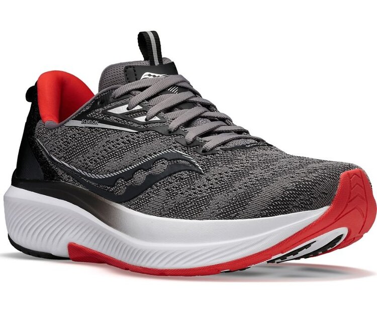 SAUCONY MEN'S ECHELON 9 | CHARCOAL/RED