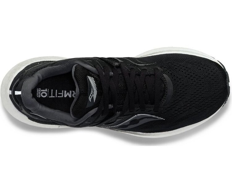 SAUCONY MEN'S TRIUMPH 20 | BLACK/WHITE