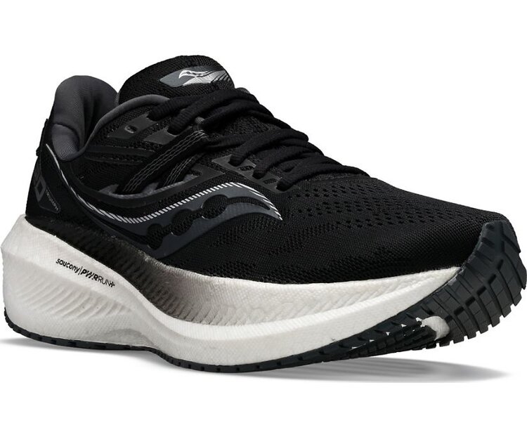 SAUCONY MEN'S TRIUMPH 20 | BLACK/WHITE