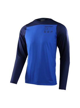 TROY LEE MEN'S SKYLINE L/S JERSEY | TRUE BLUE