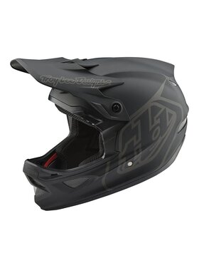TROY LEE D3 FIBERLITE HELMET - MONO BLACK