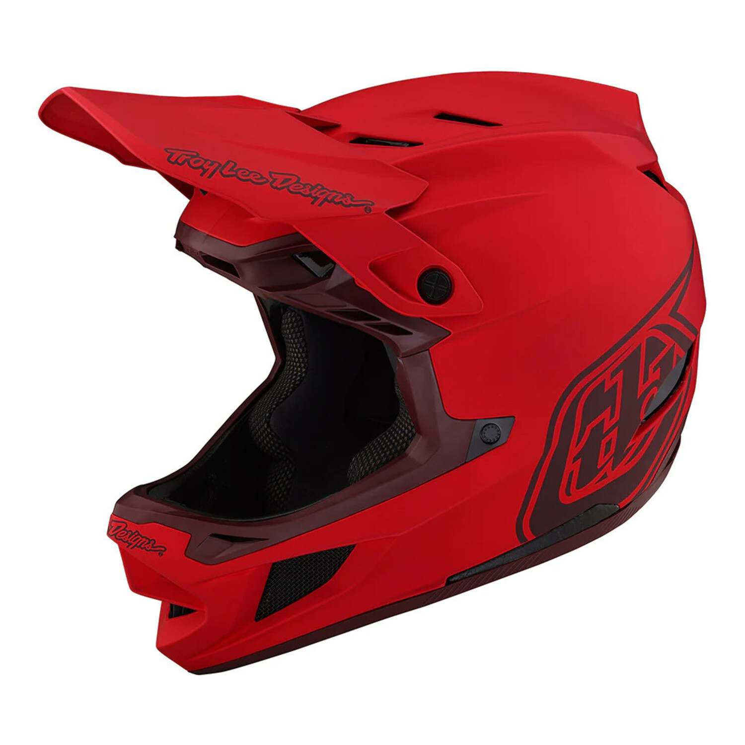 TROY LEE D4 COMPOSITE MIPS HELMET | STEALTH RED - Gerick Sports