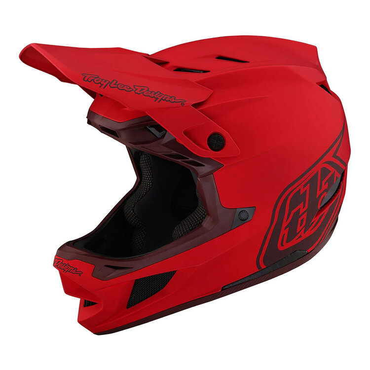 TROY LEE D4 COMPOSITE MIPS HELMET | STEALTH RED