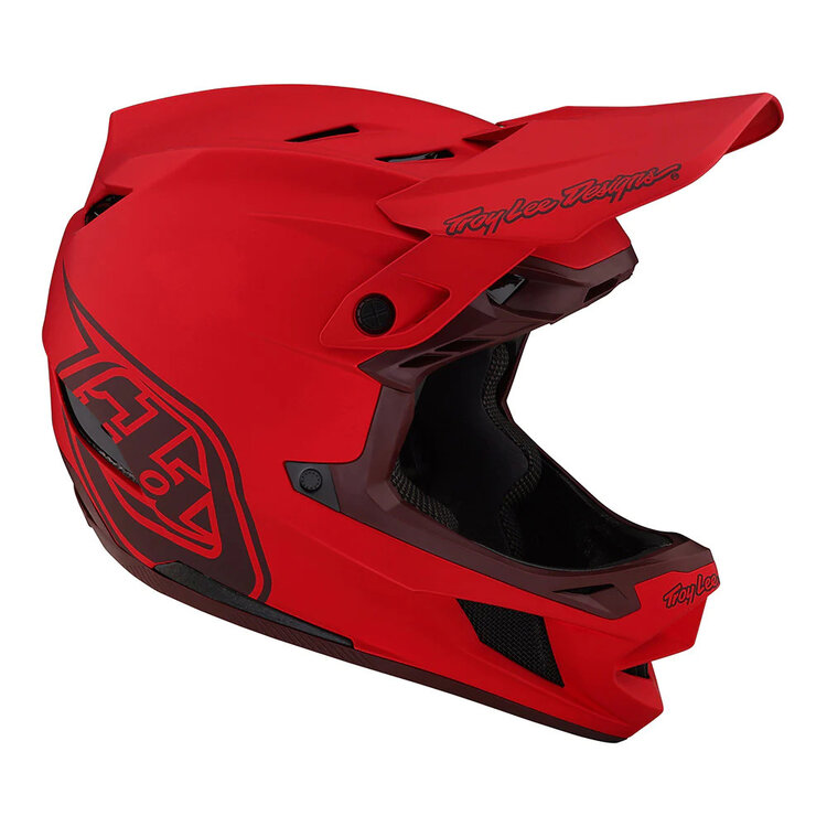 TROY LEE D4 COMPOSITE MIPS HELMET | STEALTH RED