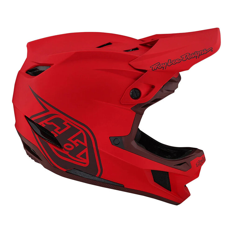 TROY LEE D4 COMPOSITE MIPS HELMET | STEALTH RED