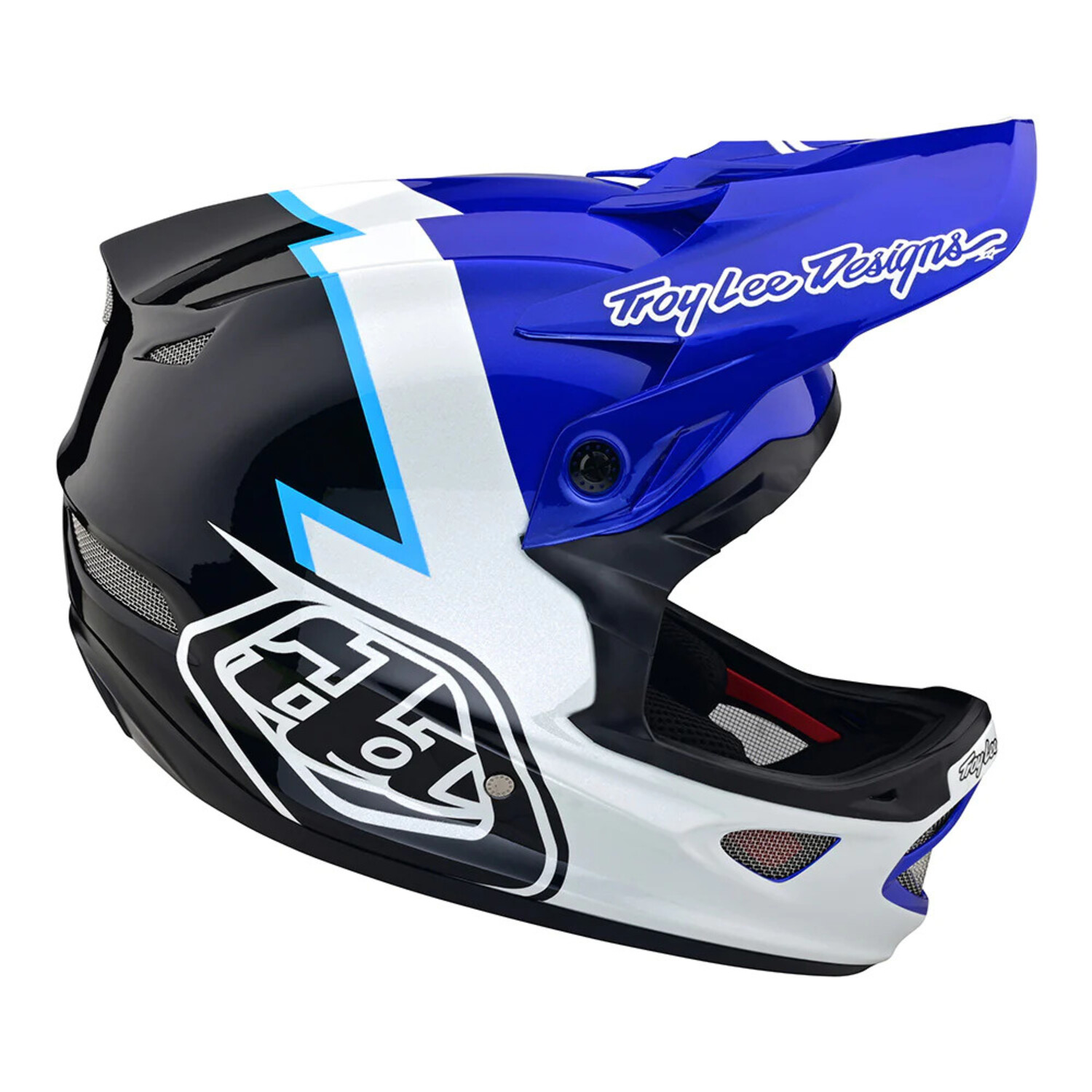 TROY LEE D3 FIBERLITE HELMET VOLT BLUE Gerick Sports