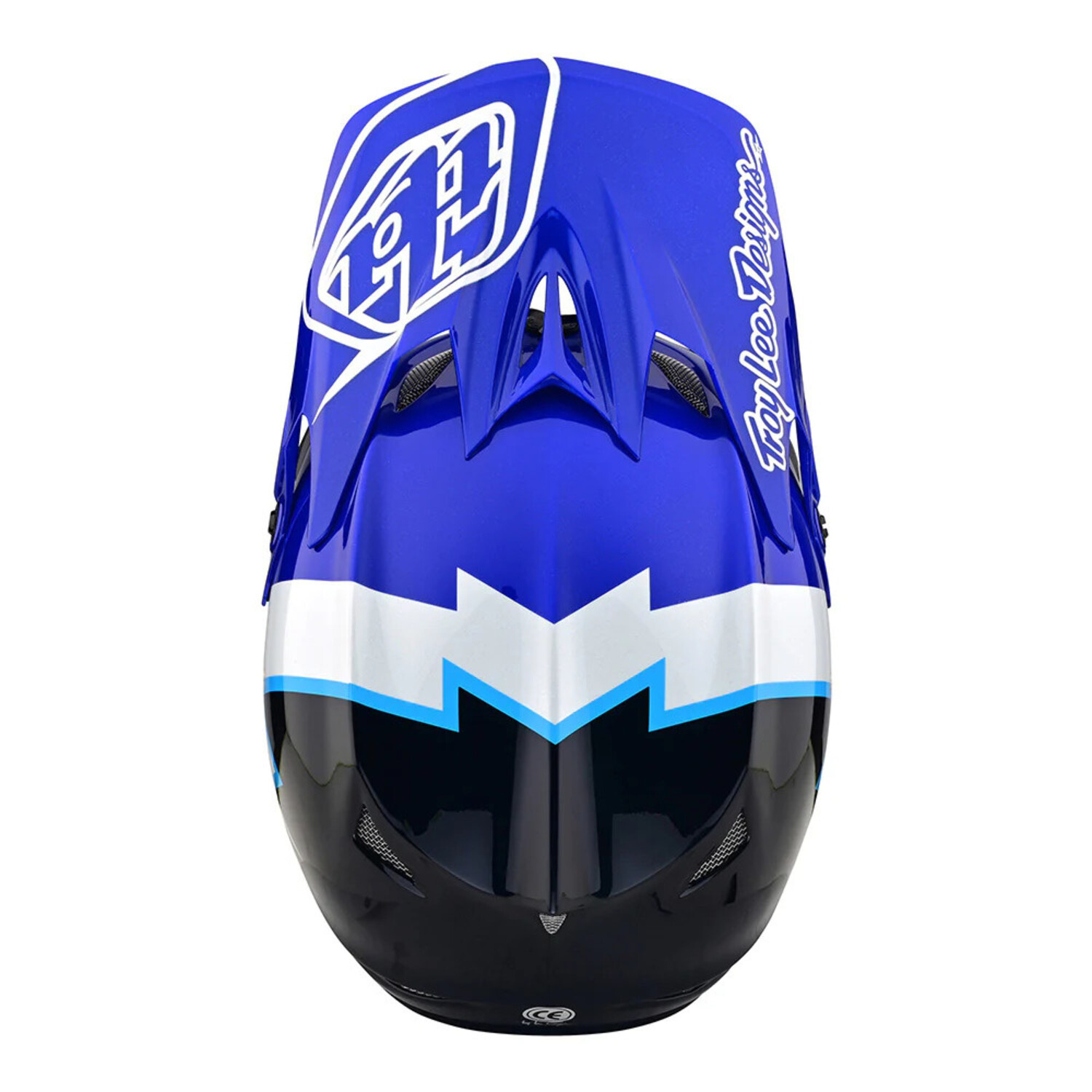TROY LEE D3 FIBERLITE HELMET | VOLT BLUE - Gerick Sports