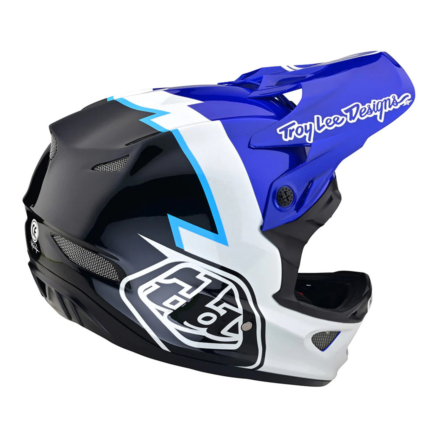 Troy Lee Designs D3 FIBERLITE ヘルメット　XL TROY LEE D3 FIBERLITE HELMET | VOLT BLUE - Gerick Sports