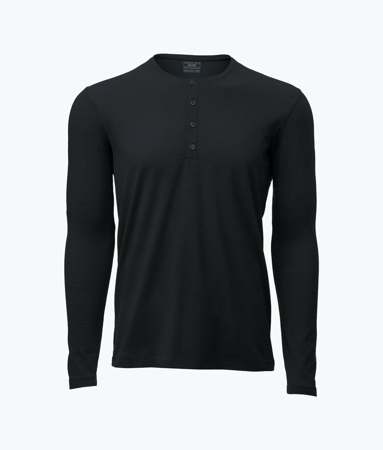 7MESH MEN'S DESPERADO MERINO L/S | BLACK