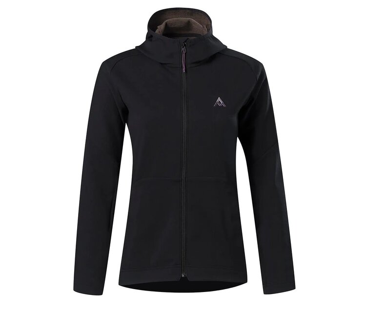 7MESH WOMEN'S CALLAGHAN MERINO HOODY | BLACK