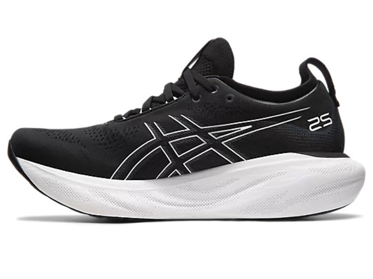ASICS MEN'S GEL NIMBUS 25 | BLACK - Gerick Sports