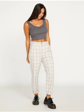 VOLCOM WOMEN'S LIL RIB CROP TANK | BLACK