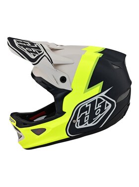 TROY LEE D3 FIBERLITE HELMET | VOLT FLO YELLOW