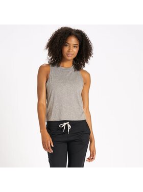 VUORI WOMEN'S ENERGY TOP | HEATHER GREY