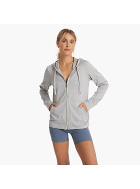 VUORI WOMEN'S HALO PERFORMANCE HOODIE 2.0 | PALE GREY