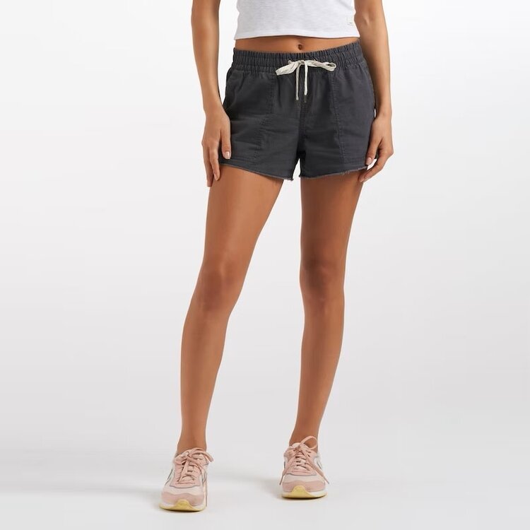 VUORI WOMEN'S VINTAGE RIPSTOP SHORT | CHARCOAL