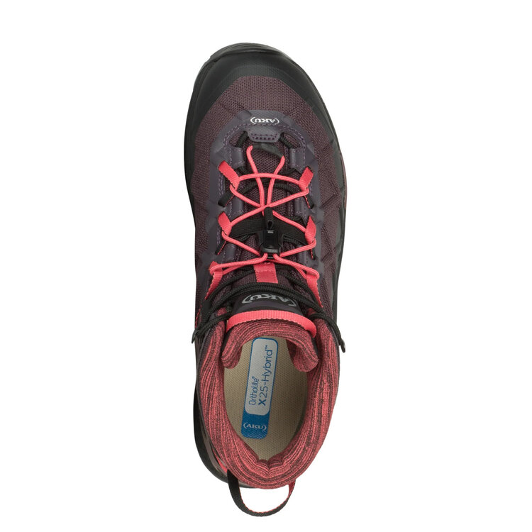 AKU WOMEN'S ROCKET MID DFS GTX | DEEP VIOLET/CORAL