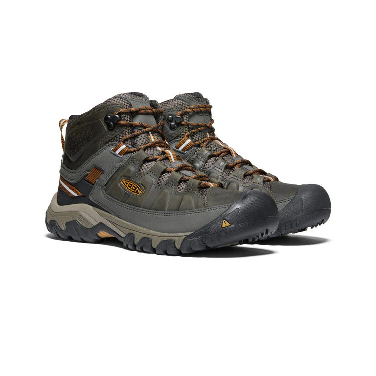 KEEN MEN'S TARGHEE III WP MID | BLK OLIVE/GLDN