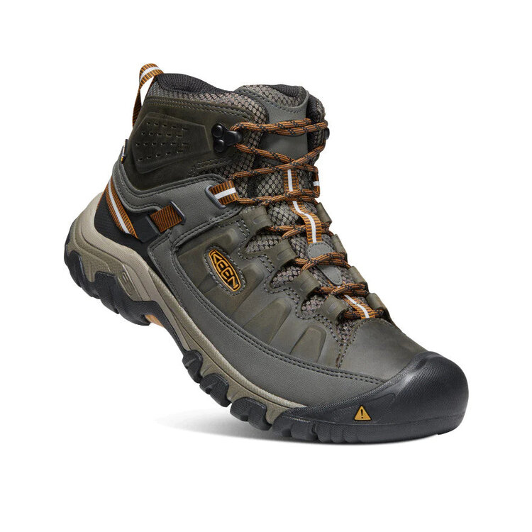 KEEN MEN'S TARGHEE III WP MID | BLK OLIVE/GLDN