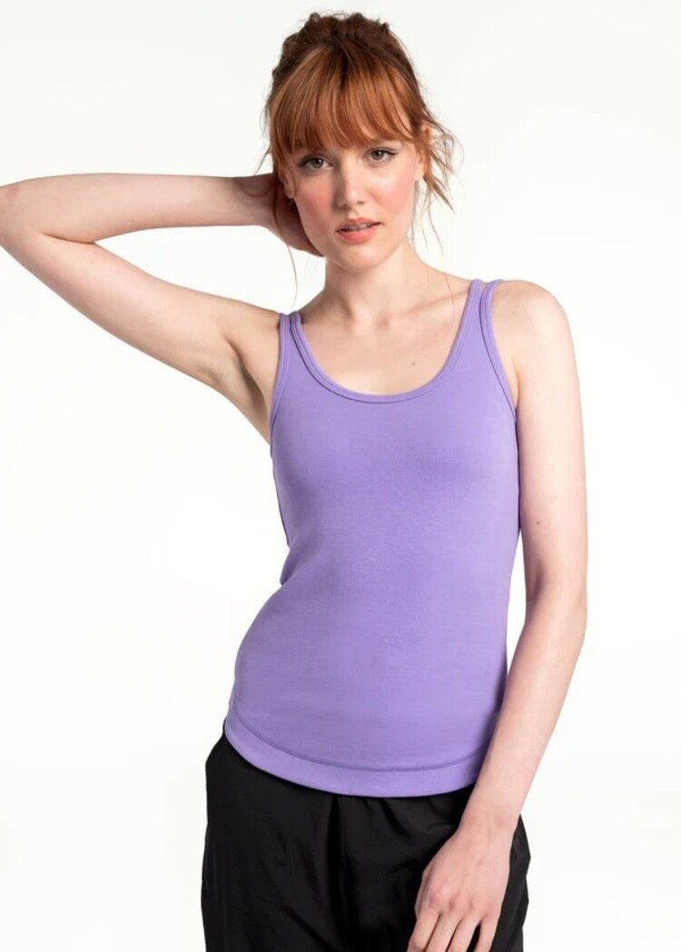 LOLE WOMEN'S ORGANIC COTTON TANK | VIOLET