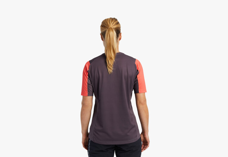 RACEFACE WOMEN'S INDY S/S JERSEY | CORAL