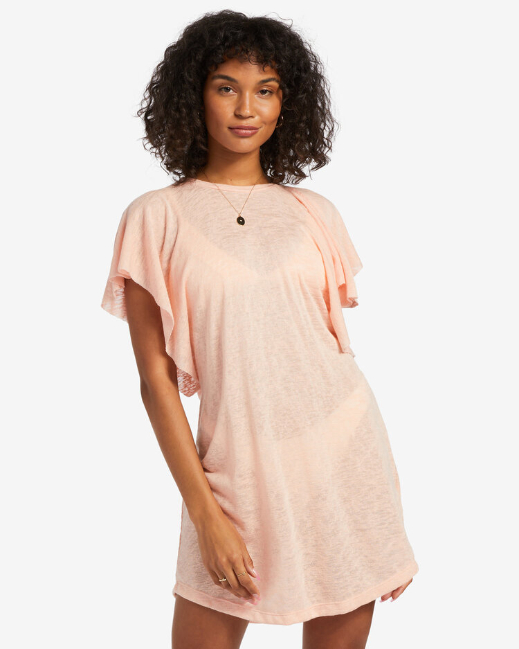 BILLABONG OUT FOR WAVES COVER-UP | SOFT N PEACHY