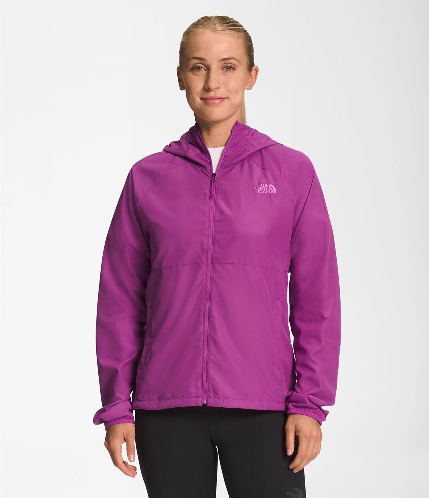 THE NORTH FACE WOMEN'S FLYWEIGHT HOODIE 2.0 | PURPLE CACTUS FLOWER