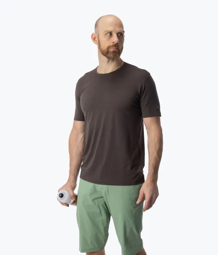 7MESH MEN'S DESPERADO MERINO S/S SHIRT | PEAT