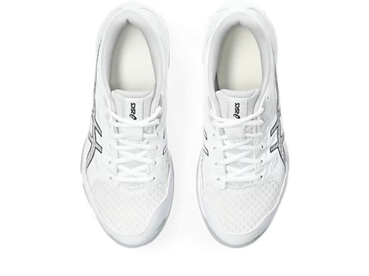ASICS WOMEN'S GEL-ROCKET 11 | WHITE/PURE SILVER